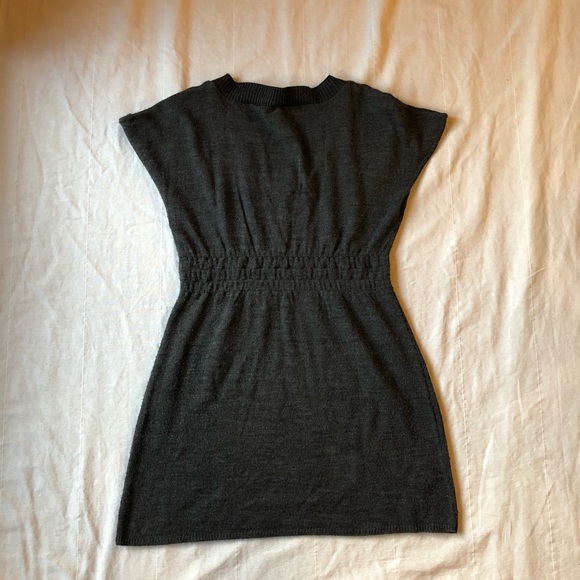 Grey Sweater Dress - Picture 2 of 4